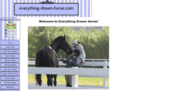 Desktop Screenshot of everything-dream-horse.com